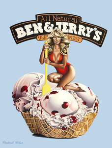 Printed Artwork: Ben & Jerry's Print