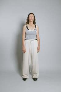 Accessible Everyday: Silk Mesh Cami - White (PO)