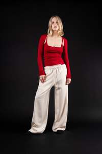 Accessible Everyday: Brenda Bolero - Holiday-Red Merino (PO)