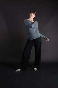 Belted Bella Tee - Livid Grey (PO)