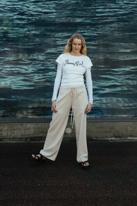 Essentials: Premium Girl Baby Tee - SS BB Tee Off-White Organic (PO) - Limited Release