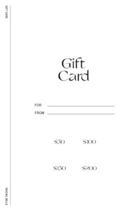 RACHEL MILLS gift card