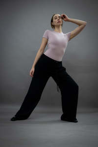 Merino: Mini Tee Bodysuit - Rouge (PO)