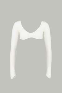 Bralettes: Geraldine Bralette - Off-White (PO)