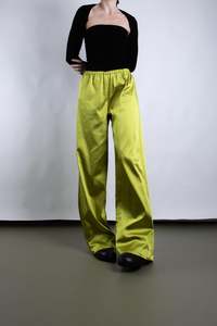 Pecchenino Satin Poolside Pant - RM Exclusive - Sour Apple (PO)