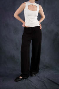 Mini Oval Cami - Off-white (PO)