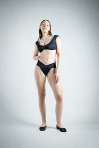 Accessible Everyday: Easy Mid Swim Brief - Black (PO)