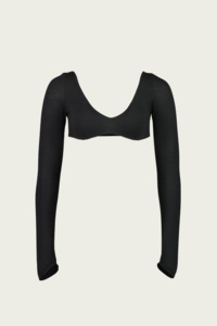 Geraldine Bralette - Black (Ready-to-Ship)