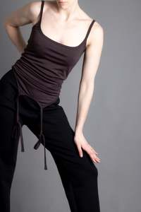 Top and Tail Cami - Cocoa Merino (PO)