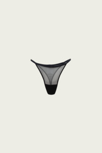 Mesh String G Brief - Black (Ready-to-Ship)