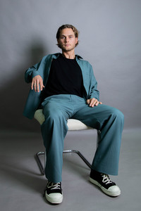 Clothing 1: Duo Trouser - Aqua Stretch Wool (Ready-to-Ship)