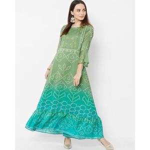 Bandhini Dress - IWKD0020