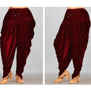 Velvet Dhoti Pants - IWP031