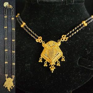 22ct Gold double row Mangalsutra - GJM020