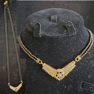 22ct Gold double row Mangalsutra - GJM021