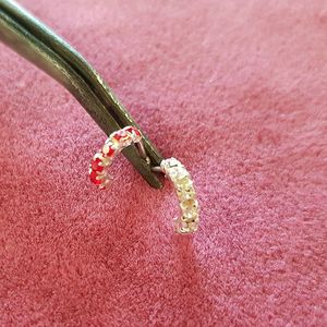 Half-round Nose studs