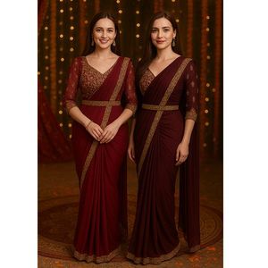 Lehengas: Ready-made Saree - SR002