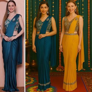 Ready-made Saree - SR005
