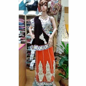 Velvet Saree