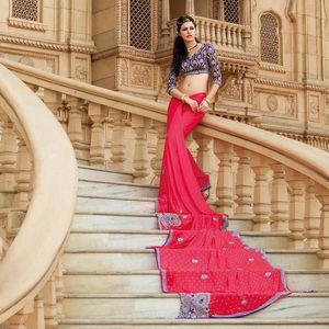 Sarees: Classic Peach Saree