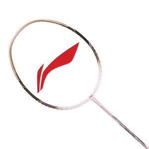 Li Ning: Li-Ning Windstorm 700 Special Edition (White/Gold) Badminton Racket