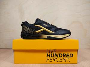 Shoes 1: Hundred Beast Max Black/Gold Badminton Shoes