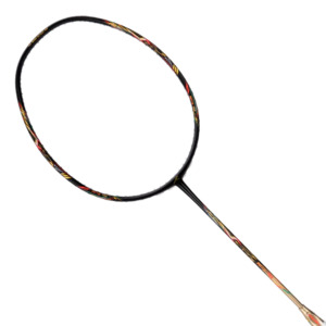 Hundred Battle 700 Charcoal/Gold/Orange Badminton Racket
