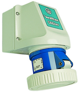 Products: 32A IEC 60309 surface mount socket (IP67)