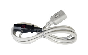 Products: Dual Locking C20-C13 Grey Power Cord - 6 Pack