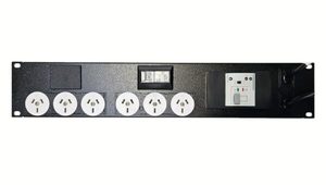 Automatic Transfer Switch 6 Outlets 3 Pin 19in 2RU Horizontal Rack Mounted
