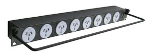 Products: Cable Management Bar 1U Black 50mm depth