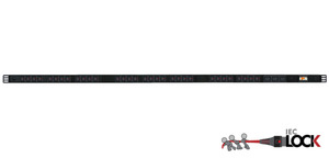 Products: Power Strip 32+3 Outlets IEC-Lock C13+C19 1.7m Vertical Rack Mounted