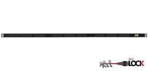 Power Strip 36 Outlets IEC-Lock C13 1.7m Vertical Rack Mounted