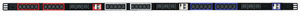 Power Strip: 3 phase 32 Amp, 30x C13 10A, 9x C19 16A IEC outlets, 1.7m Vertical