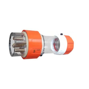 32A 5 pin straight plug Orange (IP66) - Generic P532