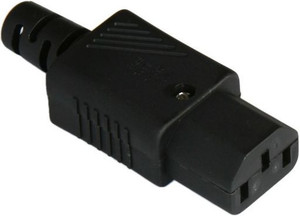 Products: 10A C13 IEC socket Black SAA approval