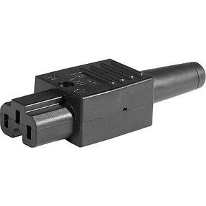 Products: 10A C15A IEC high temp (155degC) socket Black