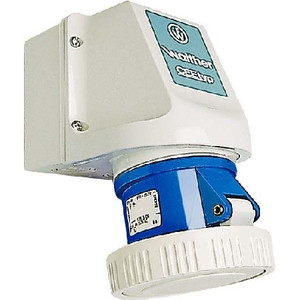 16A IEC 60309 surface mount socket (IP67)