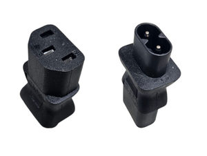 Products: Adapter: C8 IEC Figure 8 Plug to C13 IEC Socket