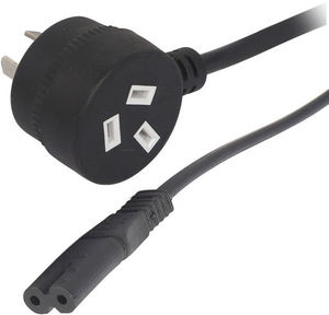 Products: 2 pin Tapon to Figure 8, Black