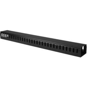 Products: Vertical Steel Cable Manager Toolless Mounting Finger Duct