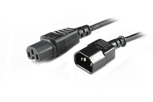 C14 to C15, Black - Rubber