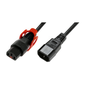 Products: C14 to C13-Lock (Rear Pull), Black