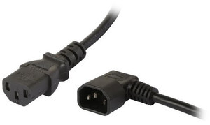 Right-hand angle C14 to C13, Black