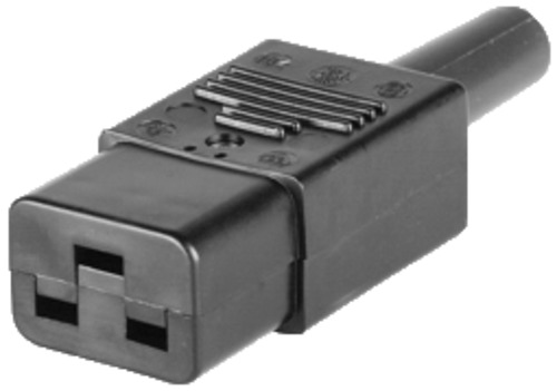 Products: 16A C19 IEC socket Black - Schurter