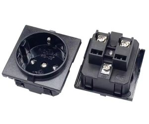 Products: 16A Schuko outlet snapin