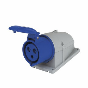 32A IEC 60309 surface mount socket (IP44)