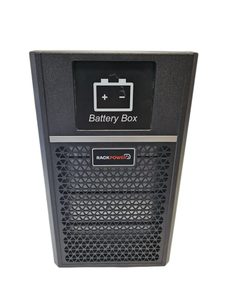 UPS Tower battery cabinet, 72VDC, 12 Batteries (Suitable for 2kVA UPS)