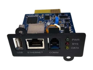 UPS SNMP network monitoring card & software