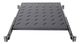 Sliding Fixed Rack Shelf Vertical Mount - Black